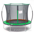 8 stóp rekreacyjny trampolina zielona